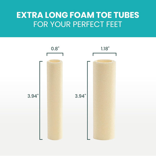Promifun Cuttable Toe Tubes Sleeves