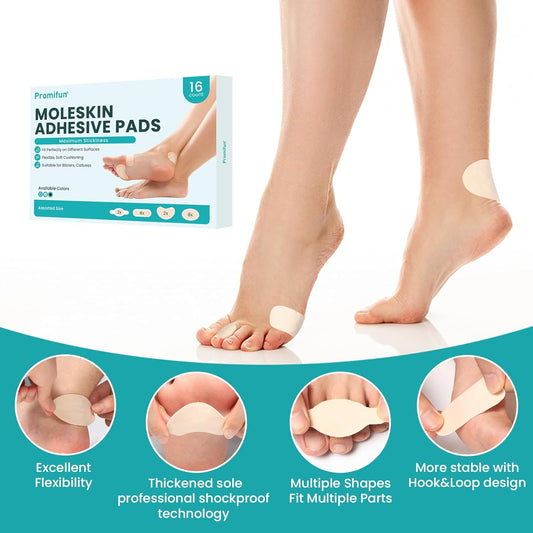 Moleskin Adhesive Tape Pads