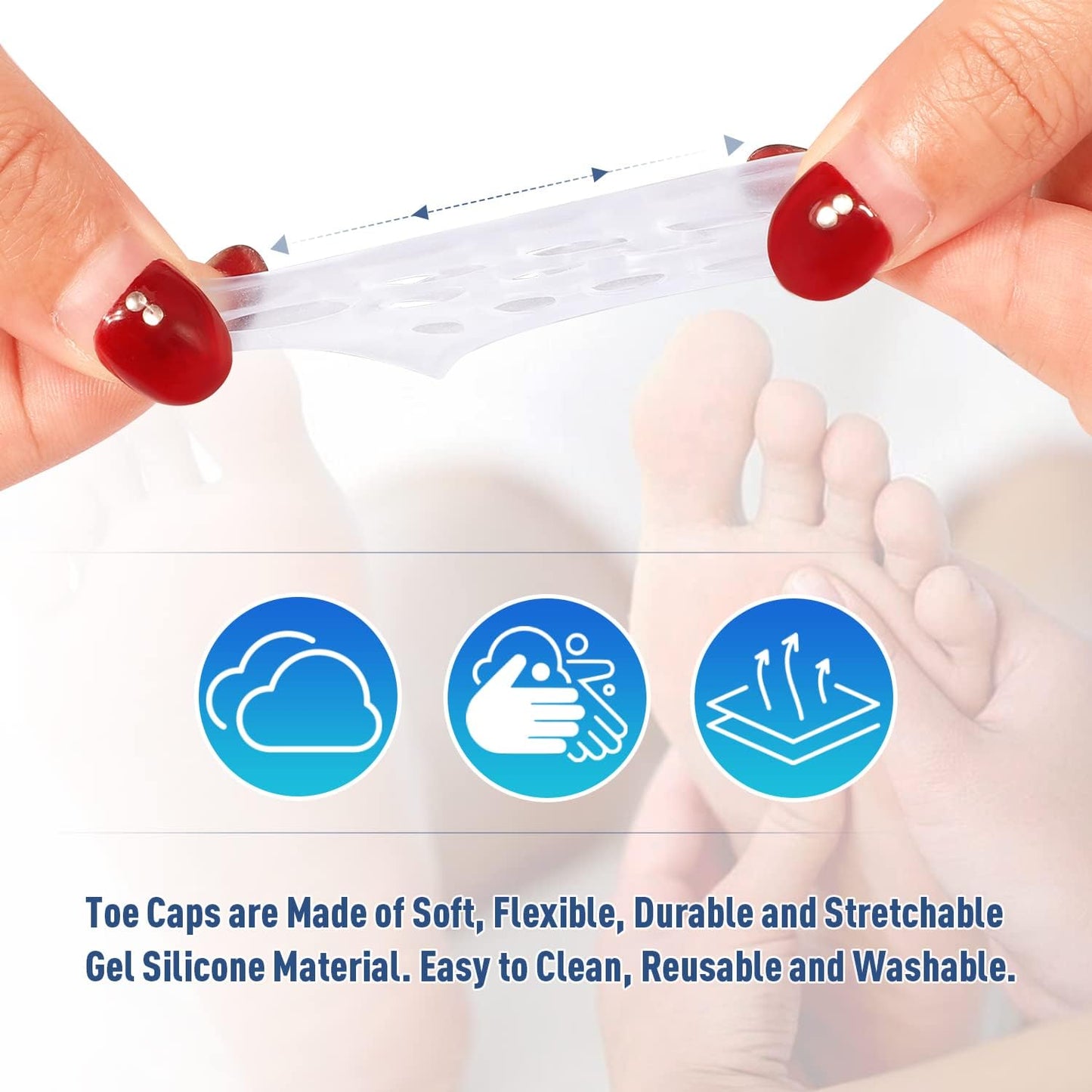 Gel Pinky Toe Caps