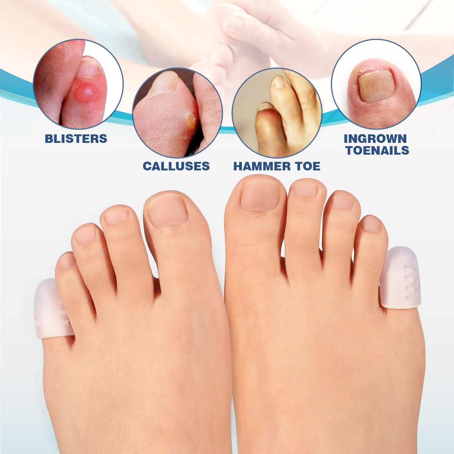 Gel Pinky Toe Caps