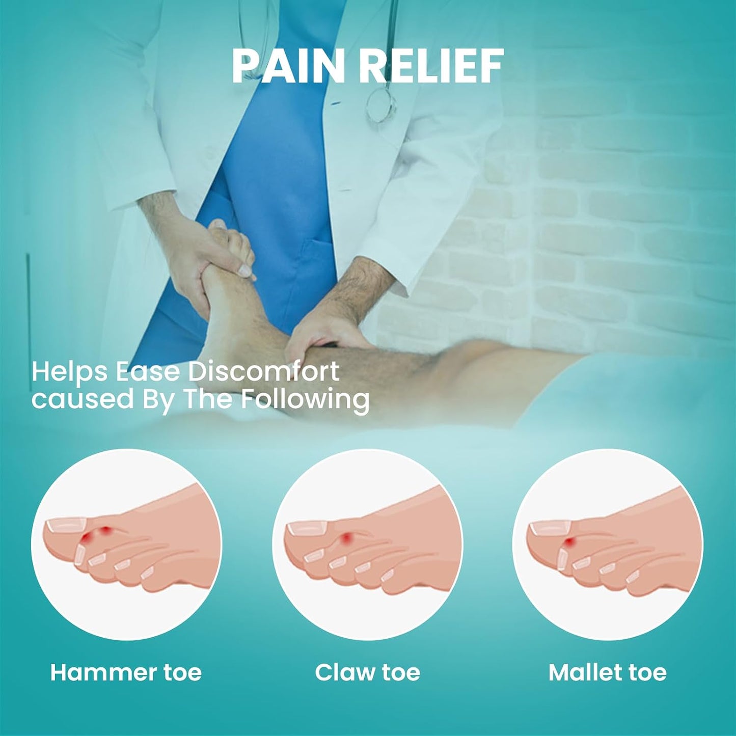 Promifun Hammer Toe Straightener Corrector