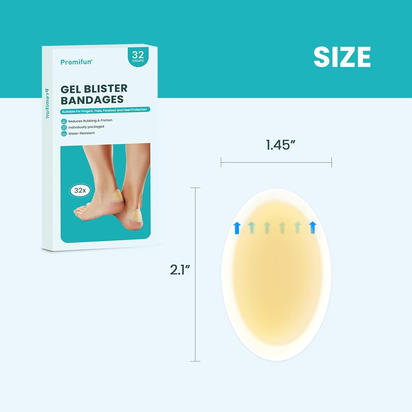 Hydrocolloid Gel Blister Bandages