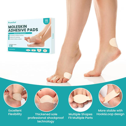 Moleskin Adhesive Tape Pads